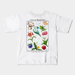 Flora of Mondstadt Kids T-Shirt